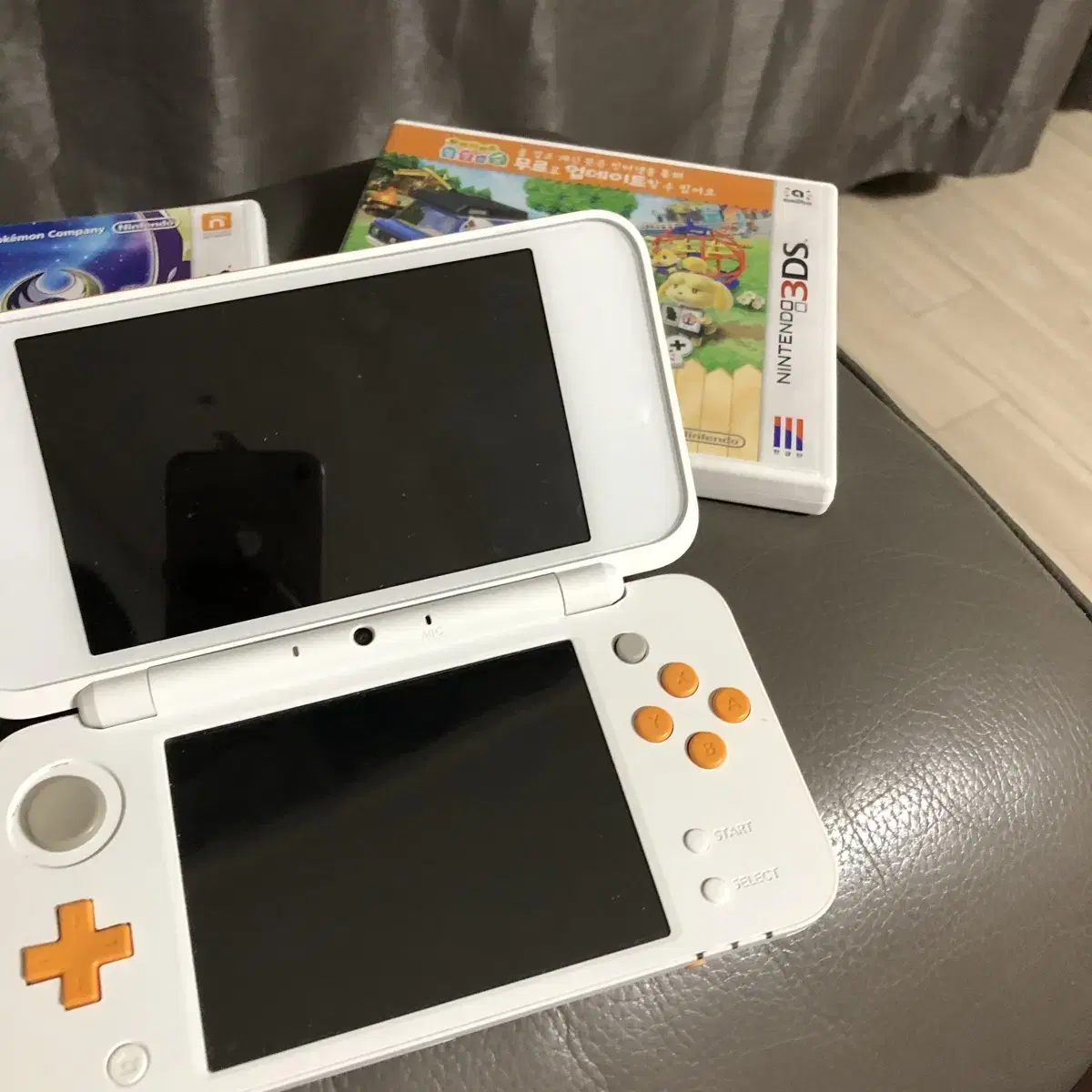 닌텐도2dsxl +튀동숲,썬앤문