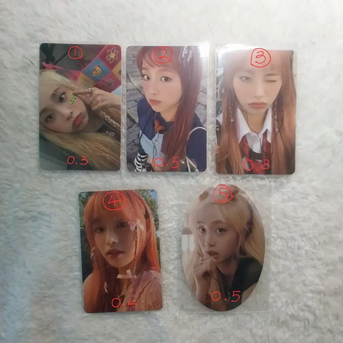 Chuu chuu kim jiwoo Howl Howl Photo Card