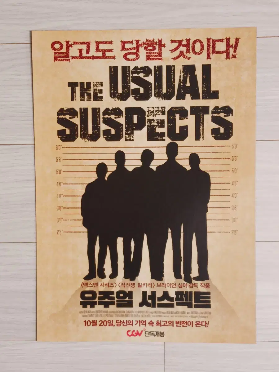 The Usual Suspects (2016) (unsealed)Flyer