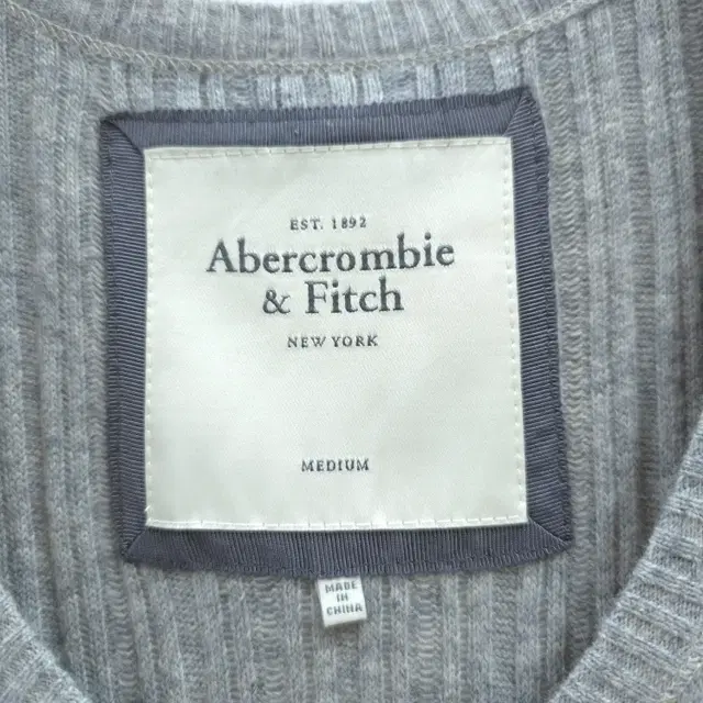 ABERCROMBIE 아베크롬비 골지 래빗헤어 블렌드 니트가디건 C180