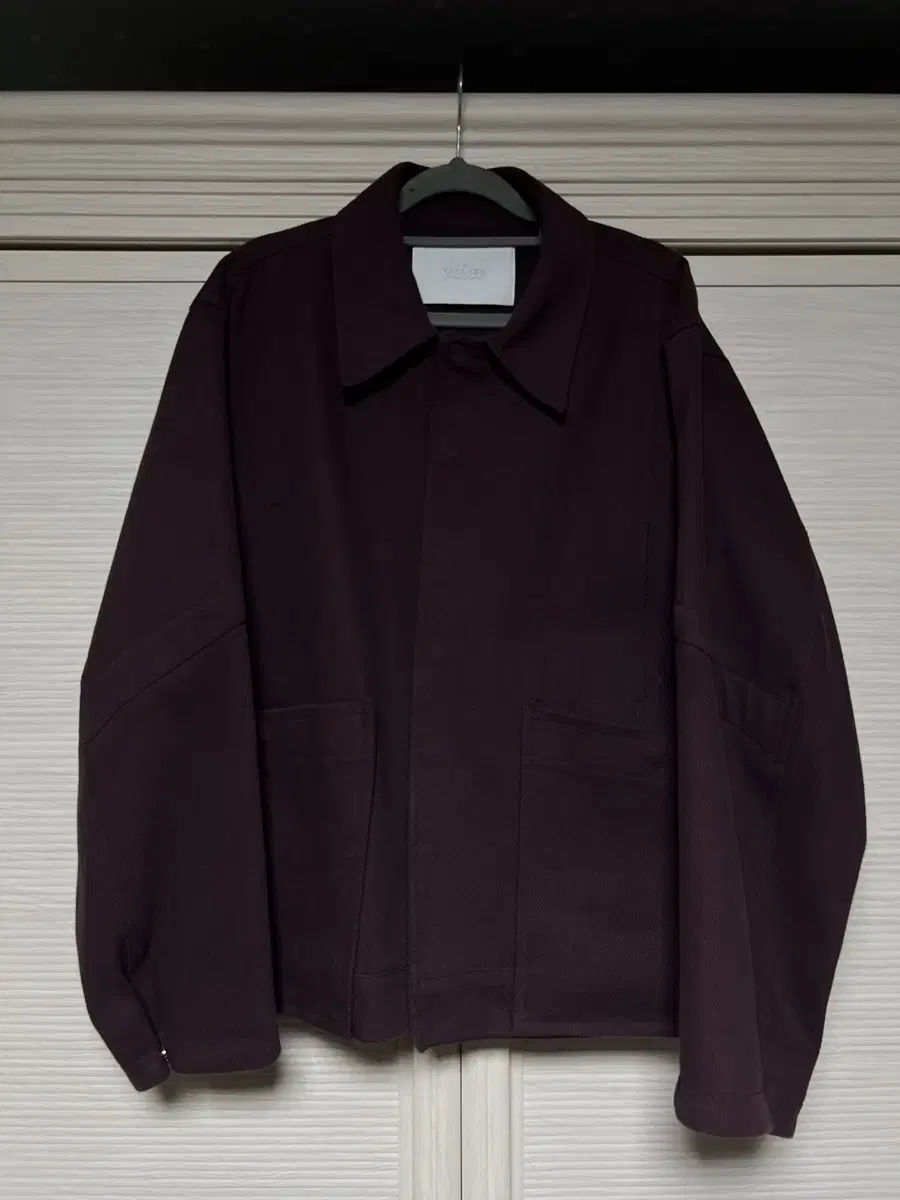 Yiyae Snapjacket Burgundy M