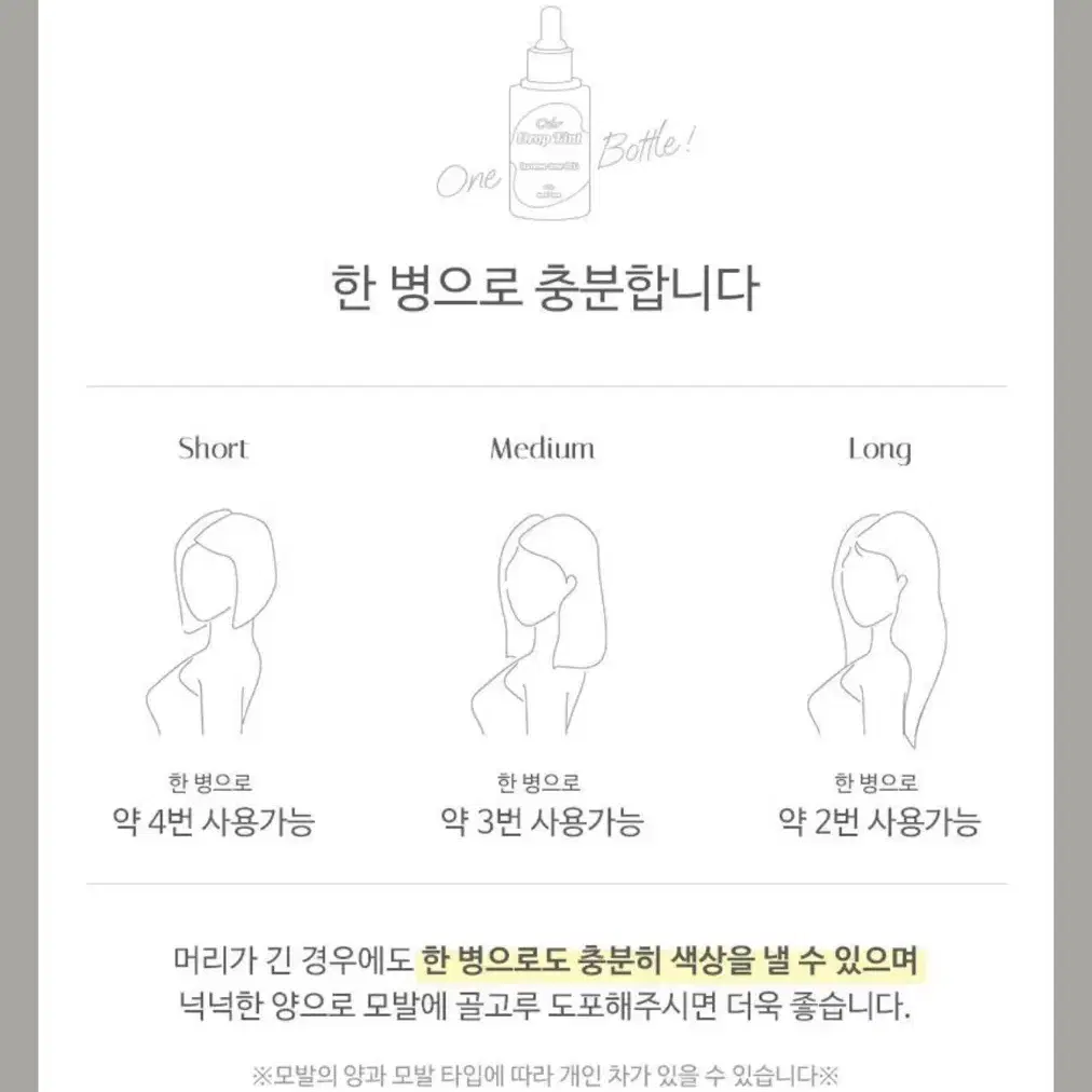 헤어플러스 컬러 드롭 틴트(프랜치 애쉬 색상) 판매