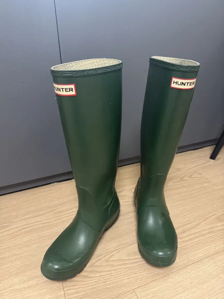 HUNTER hunter Rain Boots Green 37