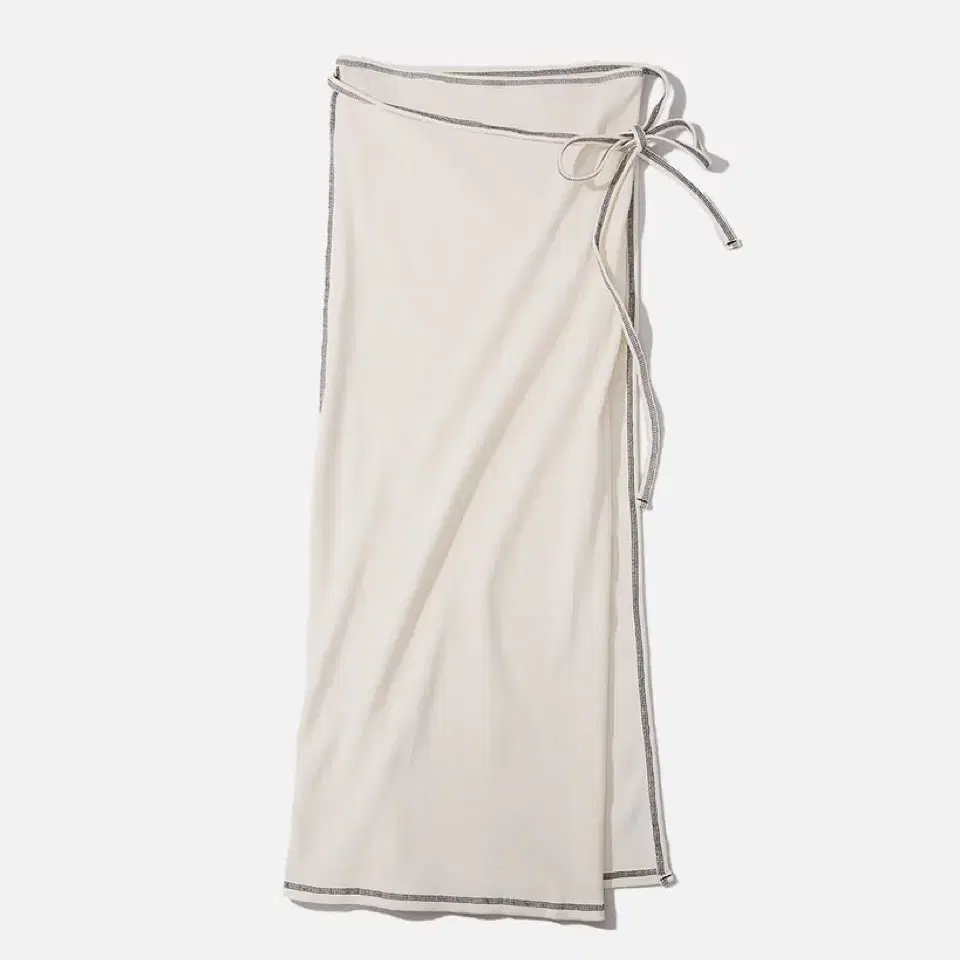 세일/베이스레인지 Garble Wrap Skirt undyed