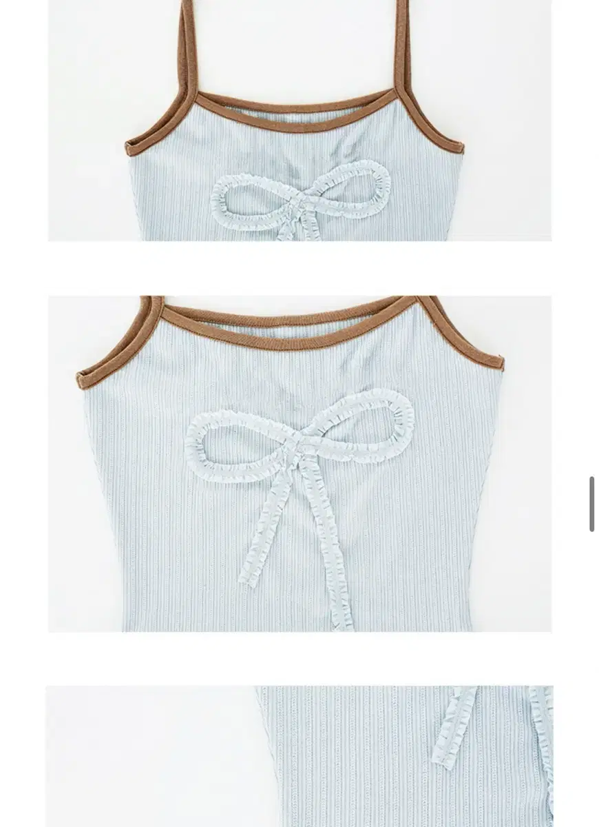 Margarine Fingers Ruffled Ribbon Top (Gong Home Out of Stock) No poke
