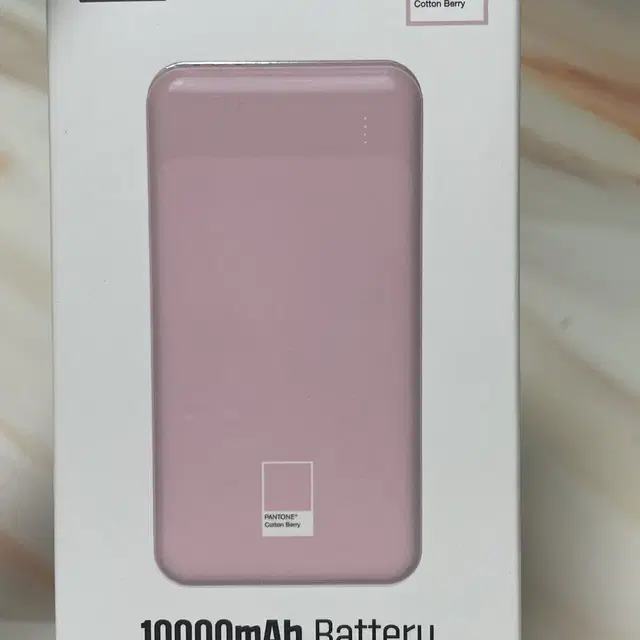 보조배터리(10000mAh/핑크)