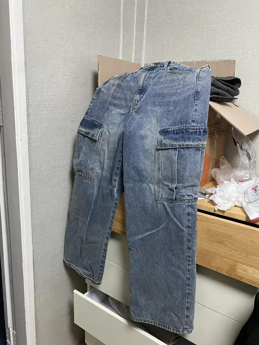 Vintage Pocket Overfit Denim