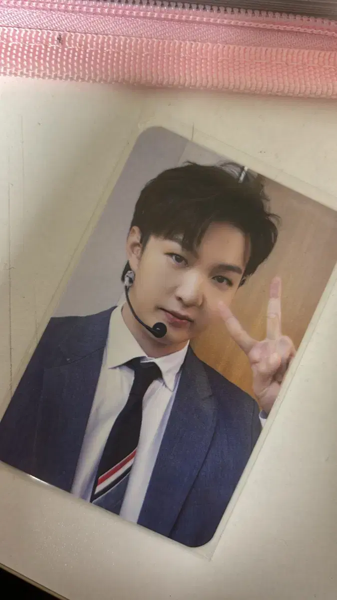 Lee Changsub Outsider unreleased photocard photocard