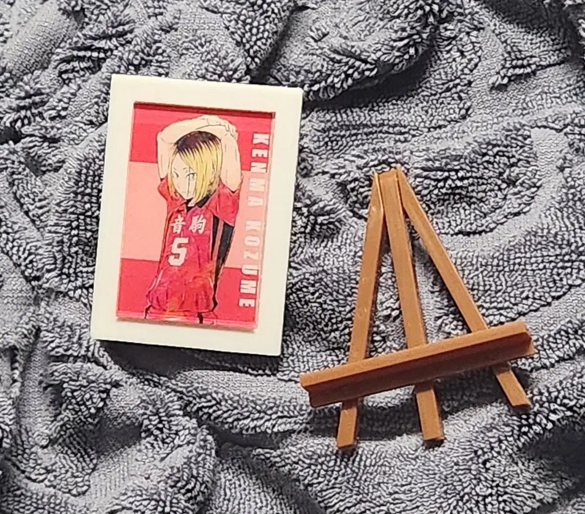 Haikyuu Kenma Mini Anime Art Acrylic