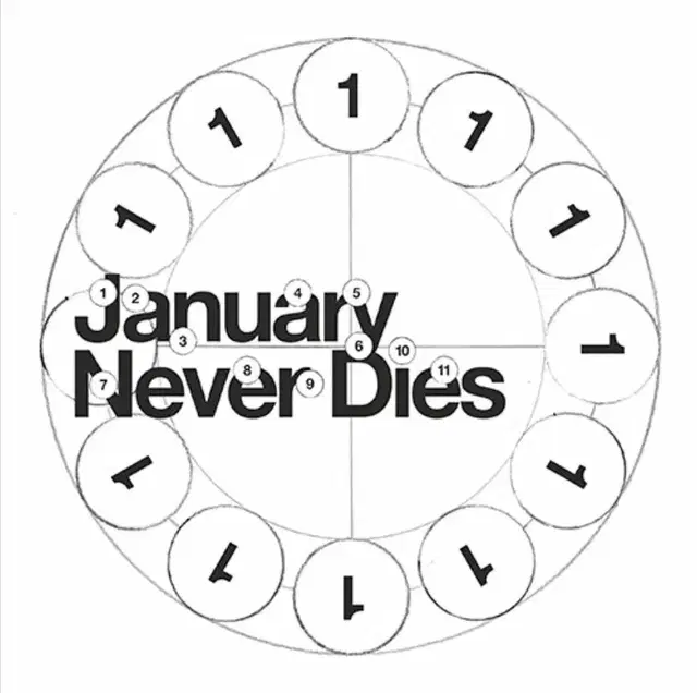 [미개봉] 바밍타이거 앨범 January Never Dies