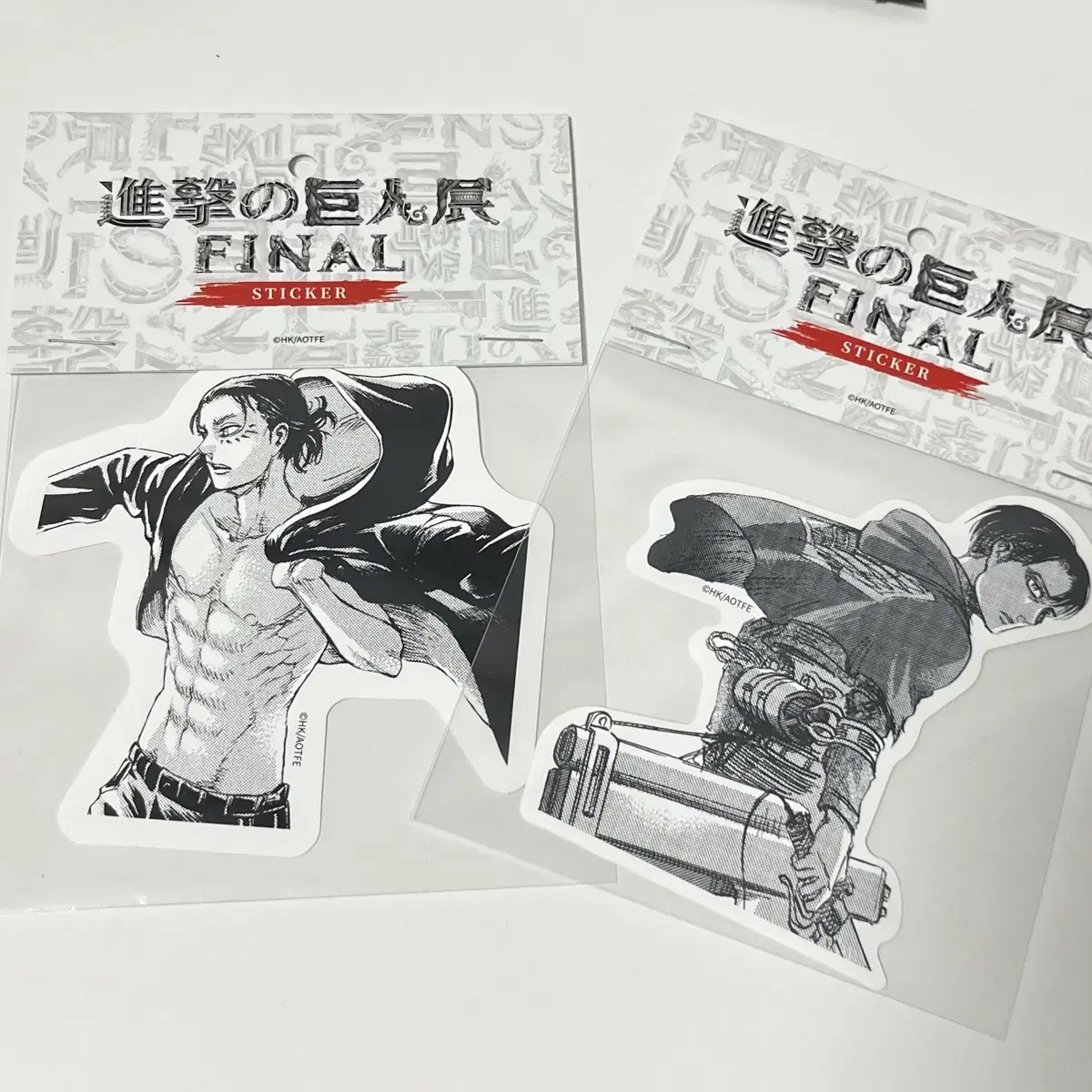 Attack on TitanGiant Goods Levi Ehren Mikasa Elvin Sasha Jean Armin