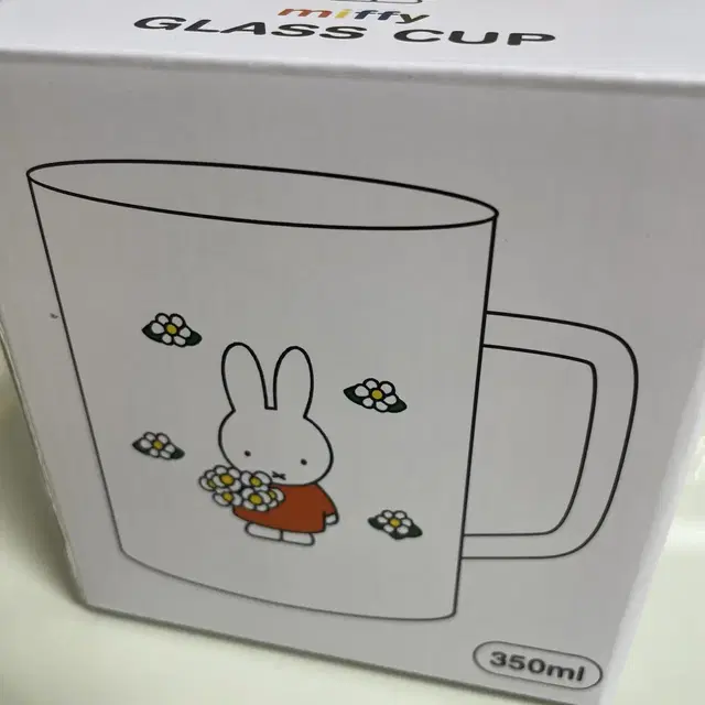 미피 miffy 유리컵 새상품