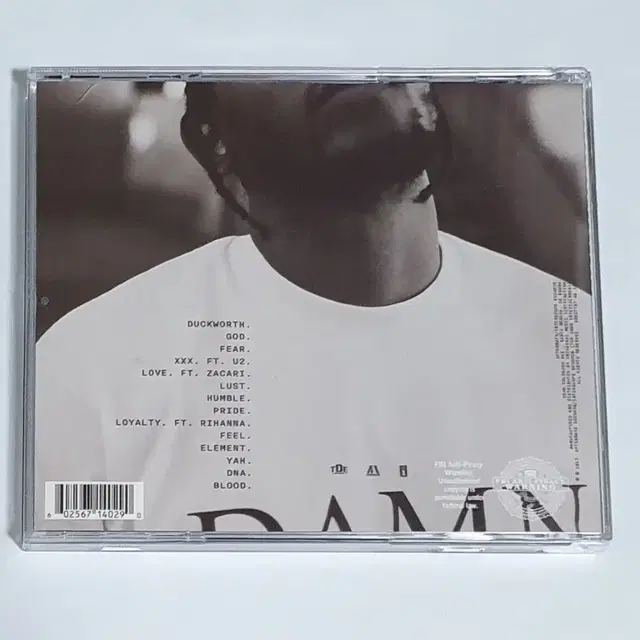 켄드릭 라마 4집 Damn. (Reverse)한정반  앨범 시디 CD