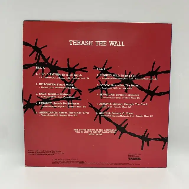 THRASH THE WALL LP / AA3416