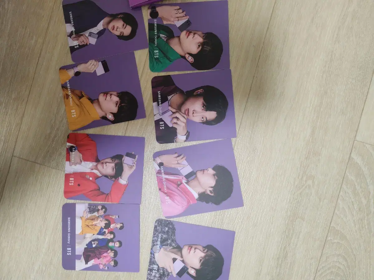 BTS bangtan Galaxy photocard