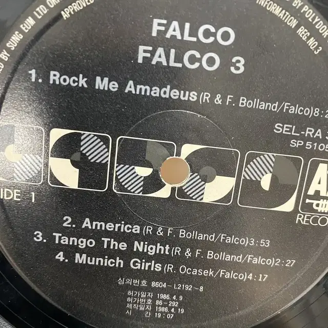 FALCO LP / AA5794