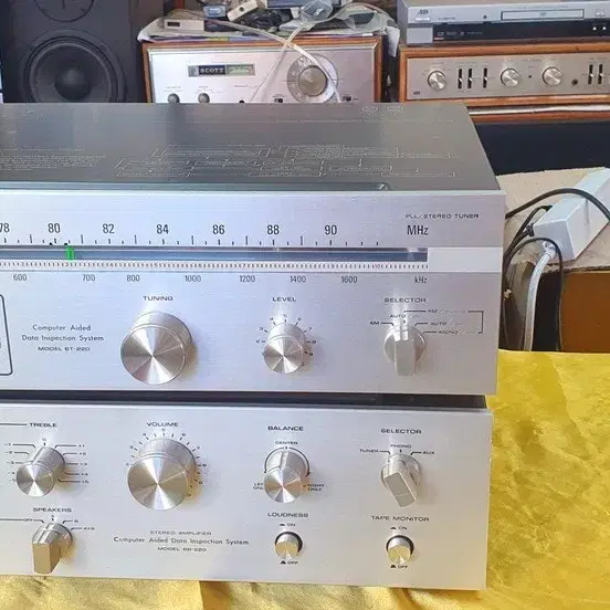 오렉스 SB-220앰프/ ST-220 튜너