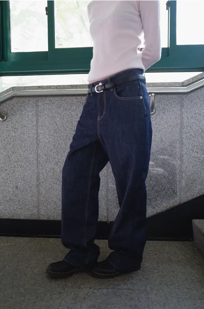 Reknow 르노우 classic wide denim pants S사이즈