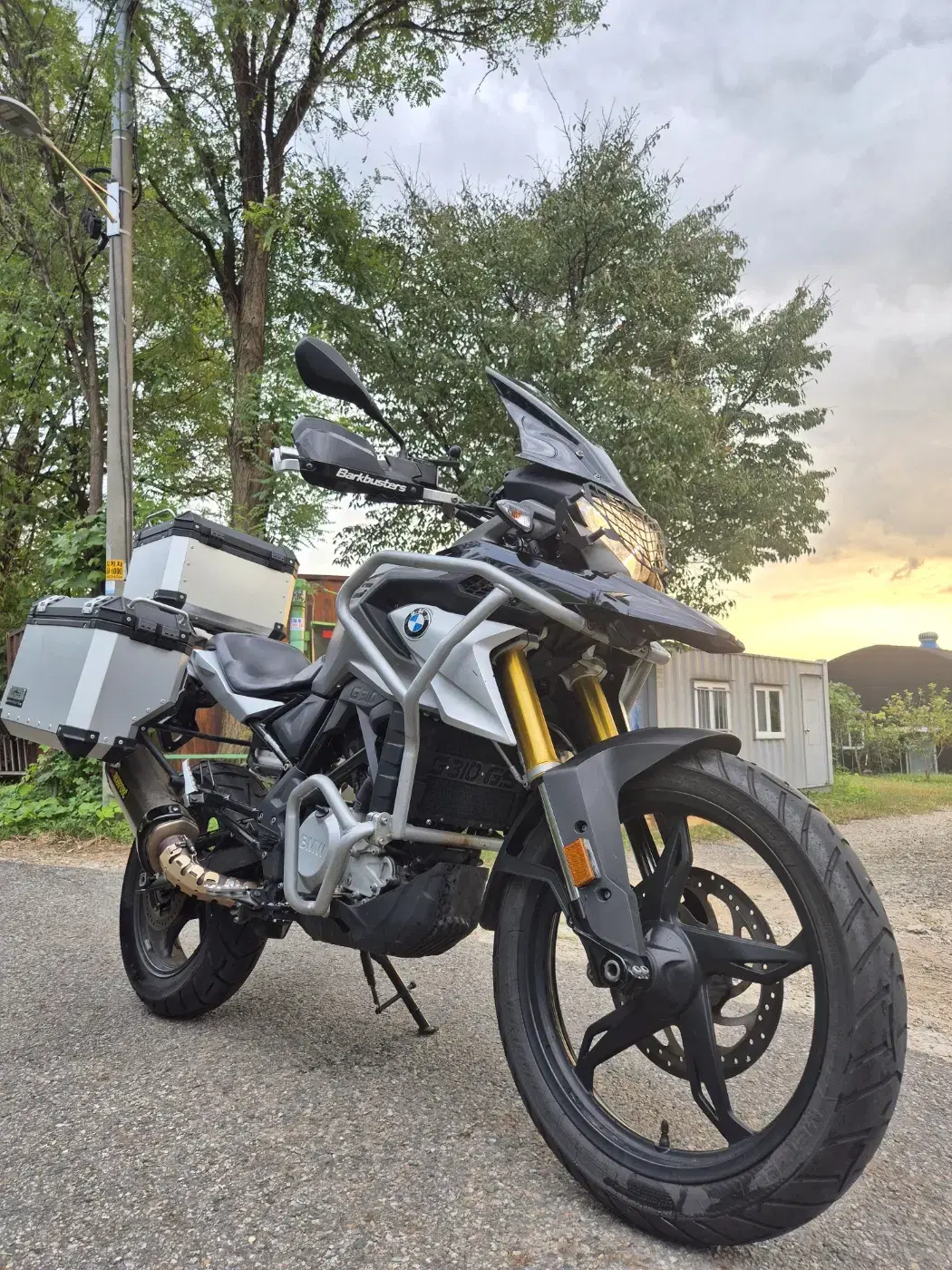 BMW G310GS/18년식/2만km/로부3박스/아크라포빅구변