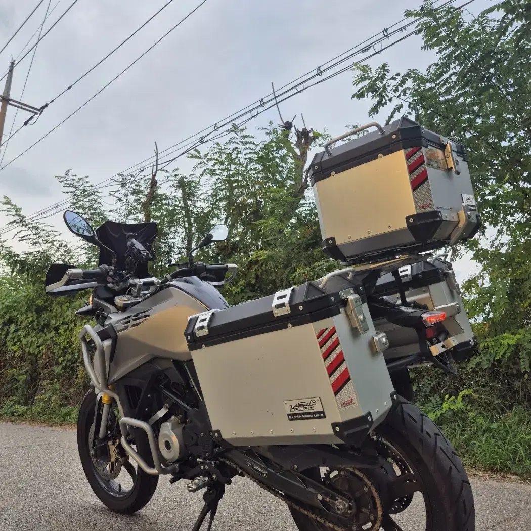 BMW G310GS/18년식/2만km/로부3박스/아크라포빅구변