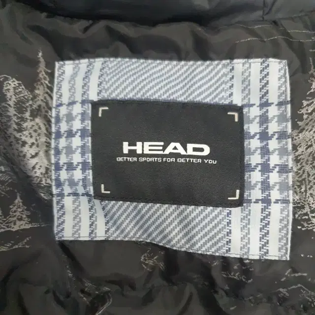 HEAD 거위털 패딩 90