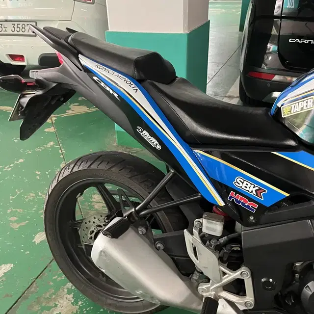 Cbr125 미놀타카울