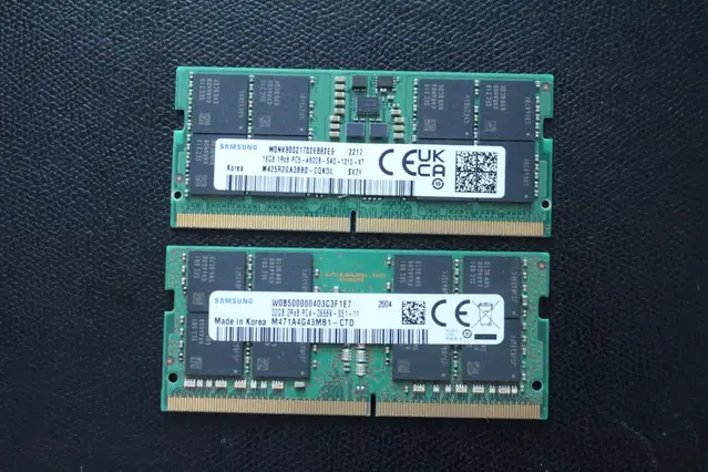 삼성 노트북 램 메모리 DDR4 32G / DDR4 16G