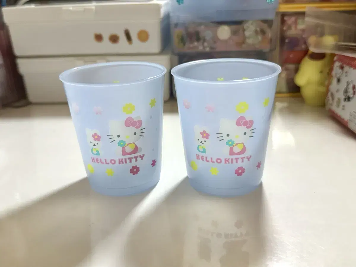 [Classic Kitty] Plastic Cup 2p