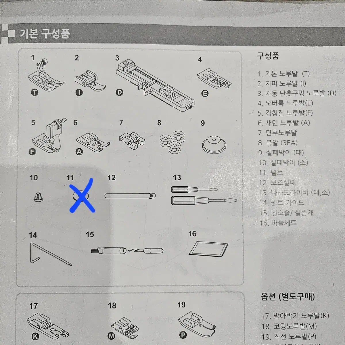 ncc 미싱 앨리스 10 / 입문자 미싱 / 내부점검완료