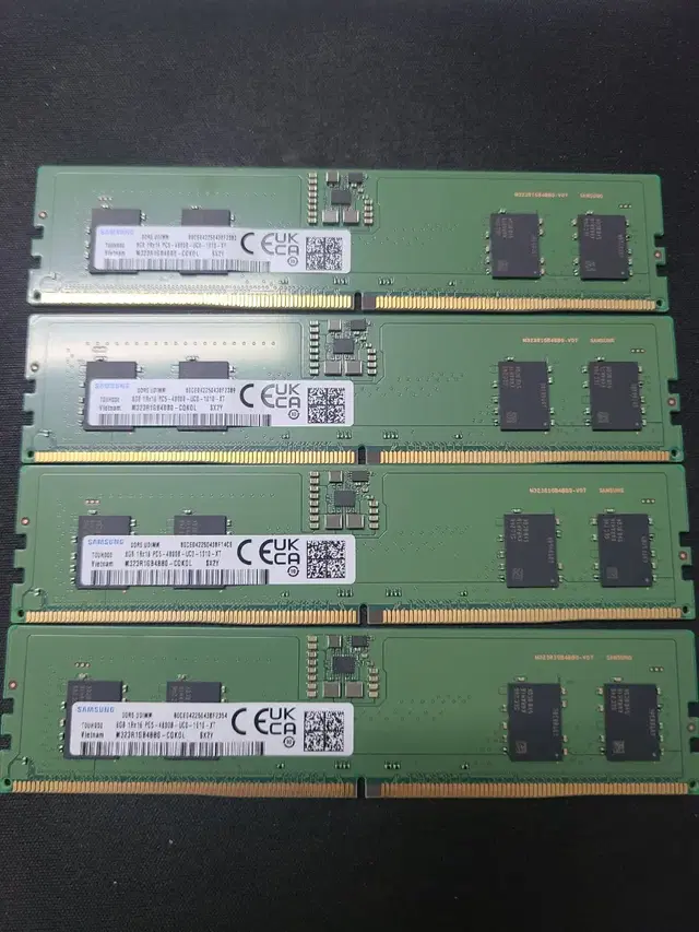 데스크탑용 DDR5 8G 4800 삼성 RAM 메모리