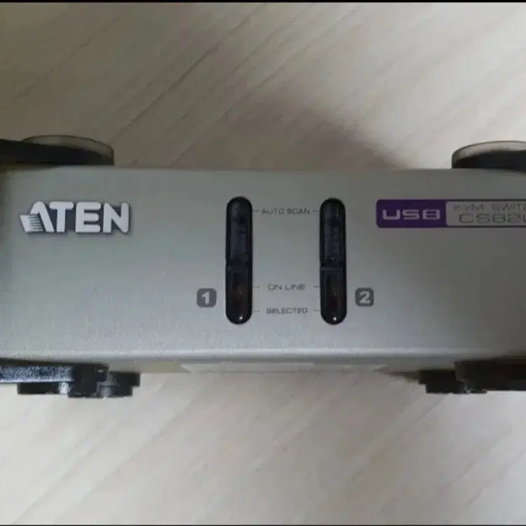 ATEN 2포트 PS2-USB KVM 스위치