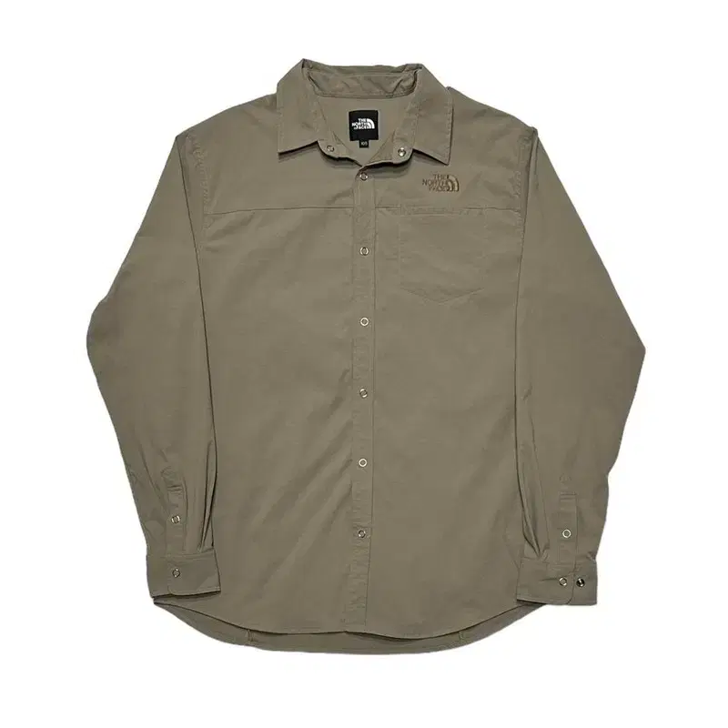 [105] The North Face Brown Safari Shirt