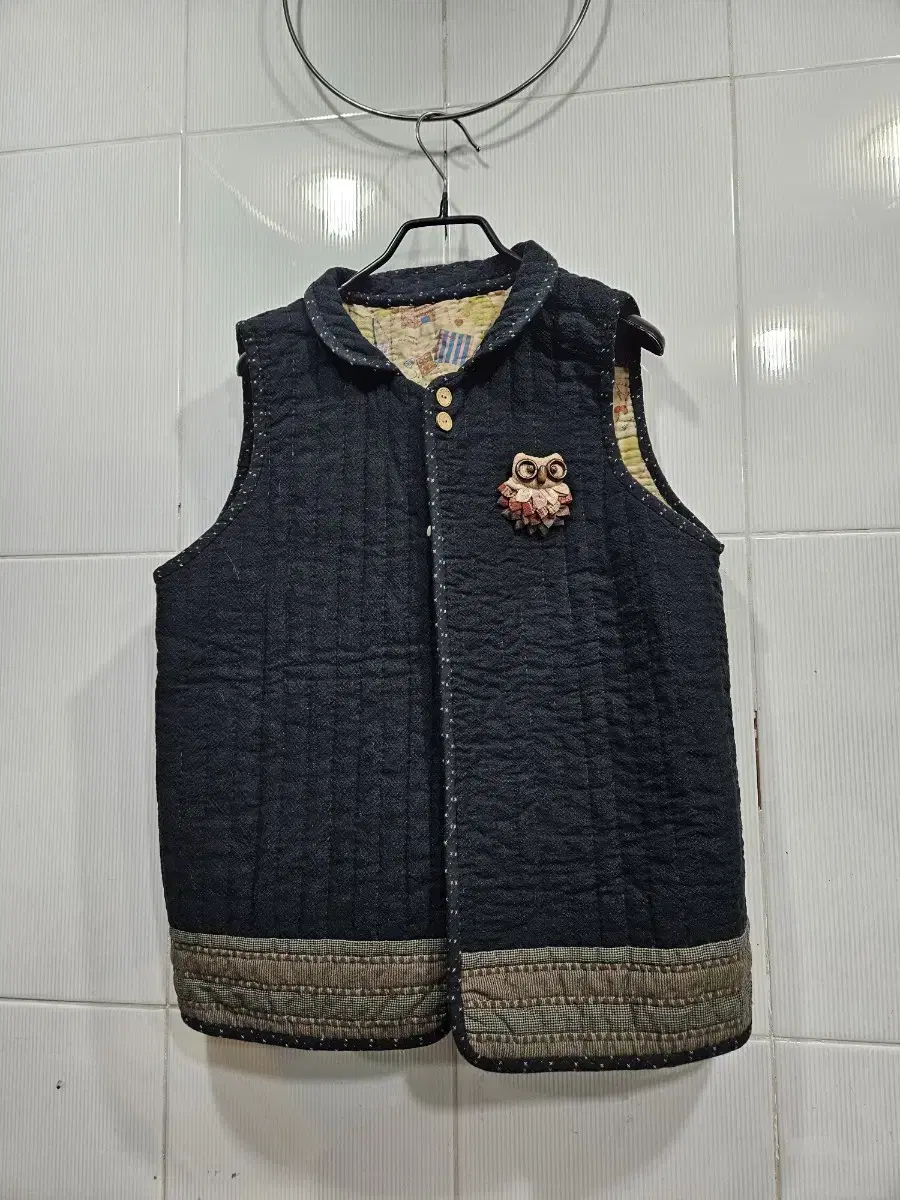 Handmade quilted vest (55-66) New product