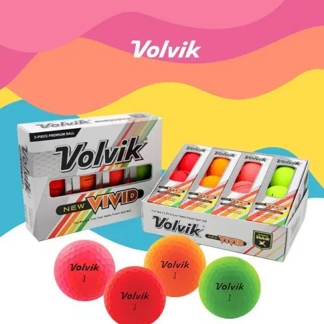 Volvik 볼빅 골프공 뉴 비비드 (NEW VIVID 3L) 마포...