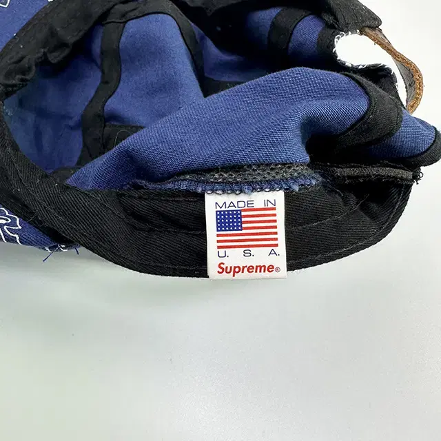 SUPREME 21SS Bandana Camp 슈프림 반다나 캠프캡