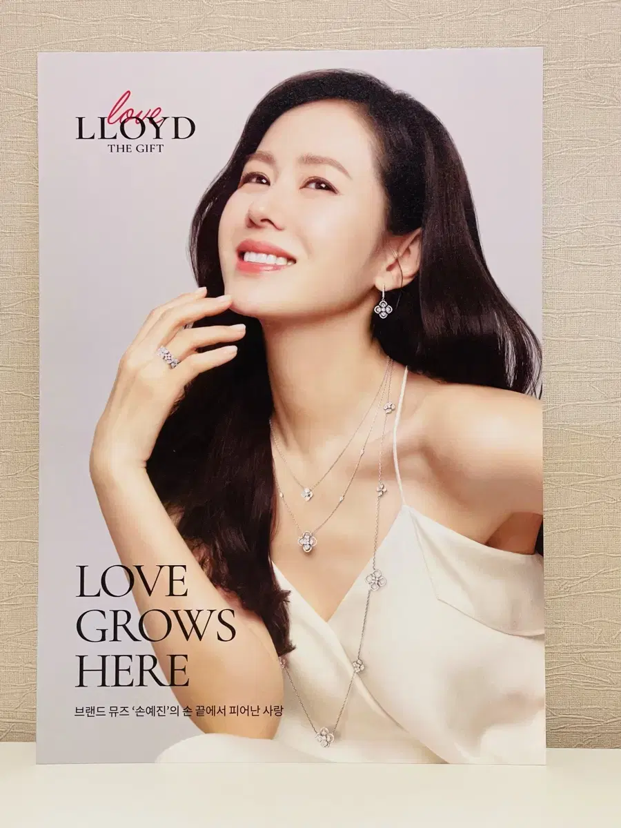 Lloyd actor Son Ye Jin limited edition Poster at the event.