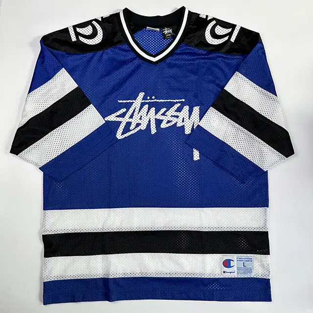 STUSSY x CHAMPION 스투시 챔피온 져지 티셔츠