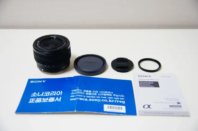 [소니] FE 28-60mm 풀프레임용 번들렌즈팝니다.(30만원)