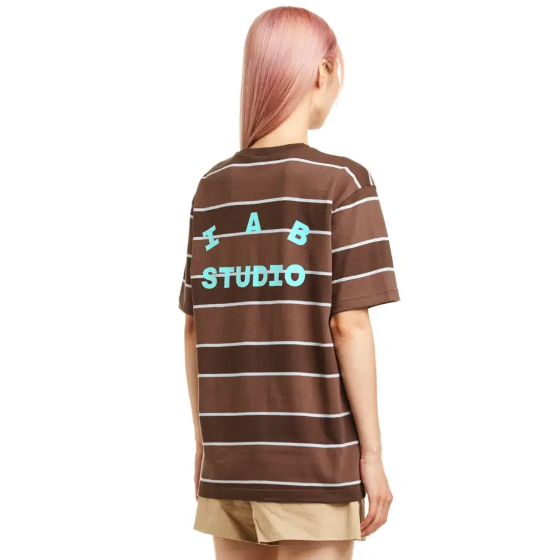 IAB STUDIO IAB STRIPED T-SHIRT 아이앱 스트라이프