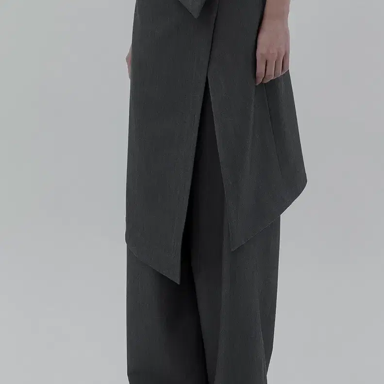 새상품)트리밍버드 2-way Folded Wrap skirt pants