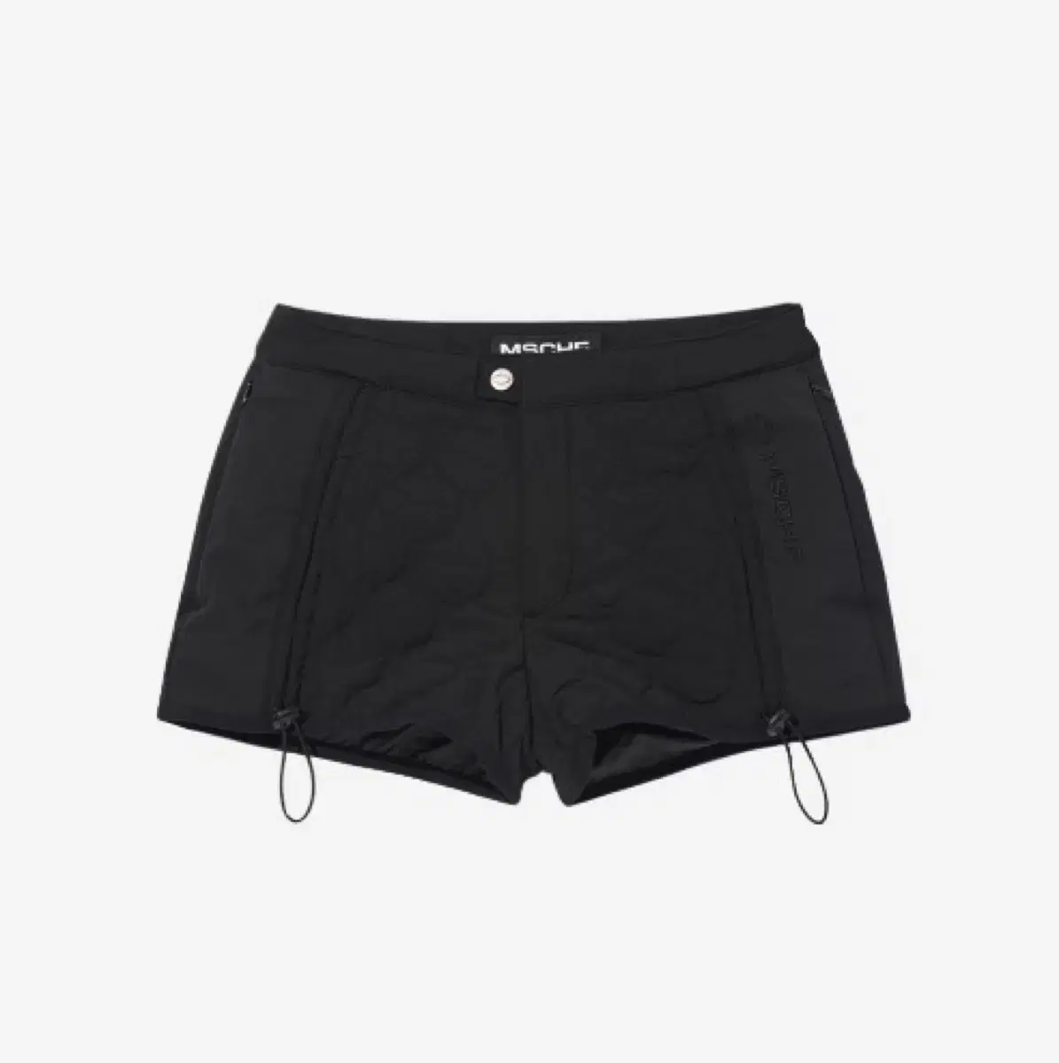 미스치프 반바지 Quilted Shorts black