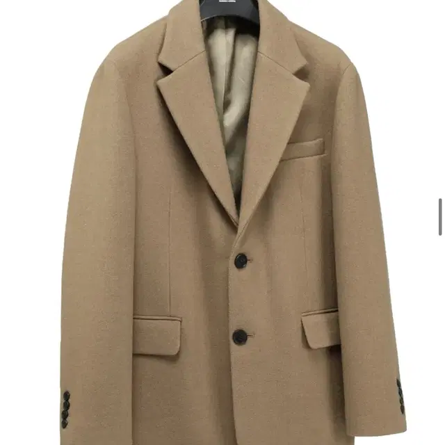 가먼트레이블) GL Oversize Wool Jacket - Camel