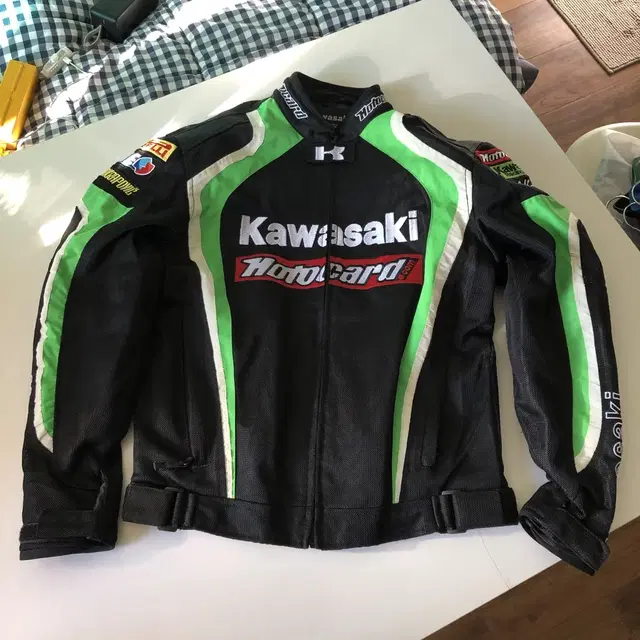 Kawasaki 가와사키 모터사이클 자켓