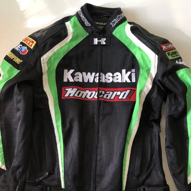 Kawasaki 가와사키 모터사이클 자켓