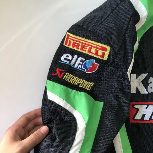 Kawasaki 가와사키 모터사이클 자켓