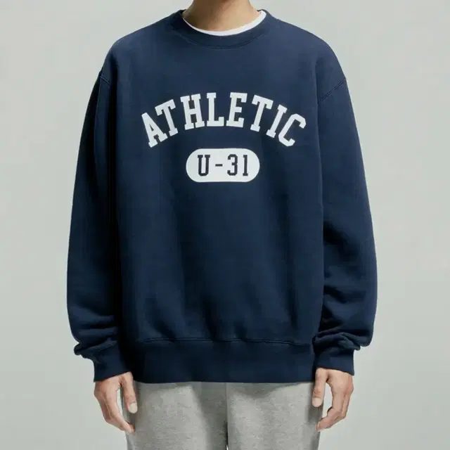 유니온블루 / ATHLETIC SWEATSHIRT / XL