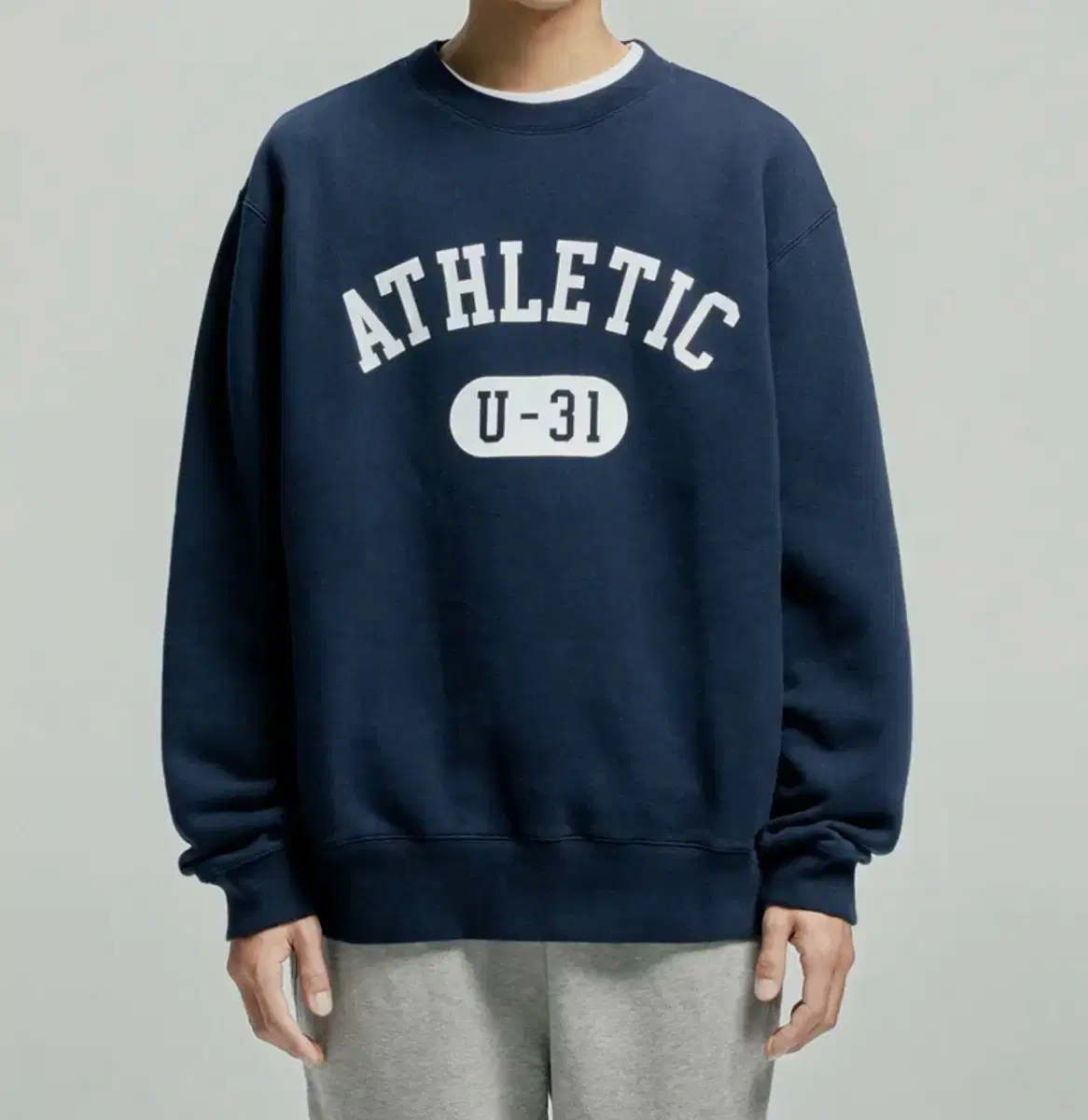 유니온블루 / ATHLETIC SWEATSHIRT / XL