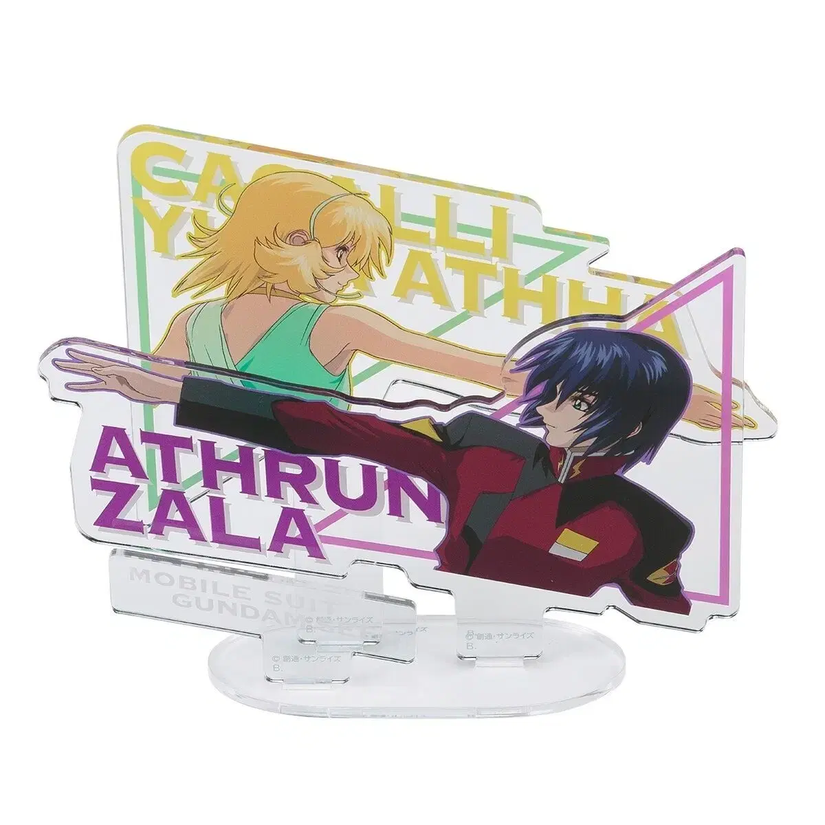 Gundam Seed Asran & Kagari Opening acrylic Stand