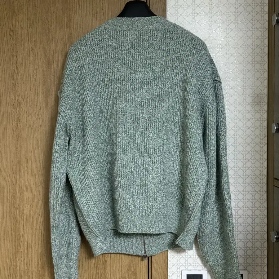 이예 yiyae Knit Zip Up mint L사이즈