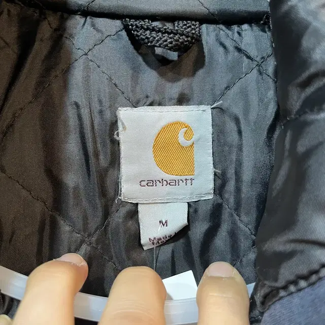 [M] CARHARTT 칼하트 써멀 누빔 후드집업